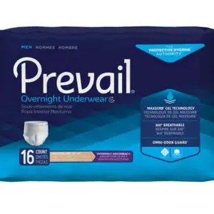 מכנסונים סופגים לגבר במידה L/XL – מבית חברת Prevail