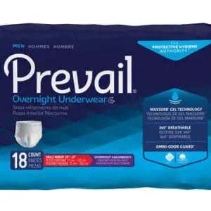מכנסונים סופגים לגבר במידה S/M – מבית חברת Prevail