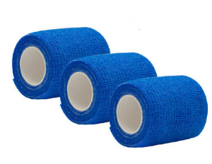 תחבושת (קובן) כחולה לספורטאים מארז 3 יח