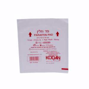 פד וזלין סטרילי לכוויות- 10 יח בחבילה