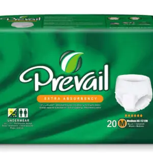 מכנסונים סופגים לגבר ולאישה מידה M - מבית חברת Prevail