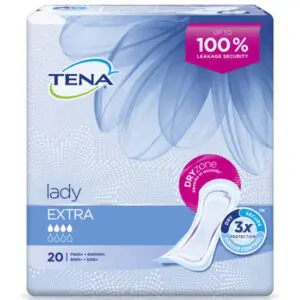 תחבושות ספיגה Lady Extra מבית חברת Tena