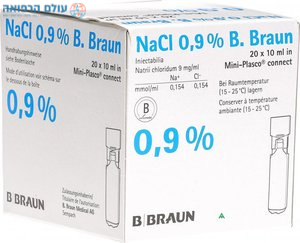 תמיסת NACL סודיום 0.9%