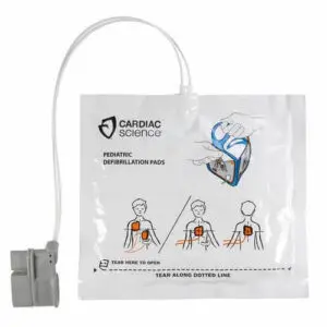 אלקטרודות לדפיברילטור דגם G5 Powerheart חברת Cardiac Science - ילד